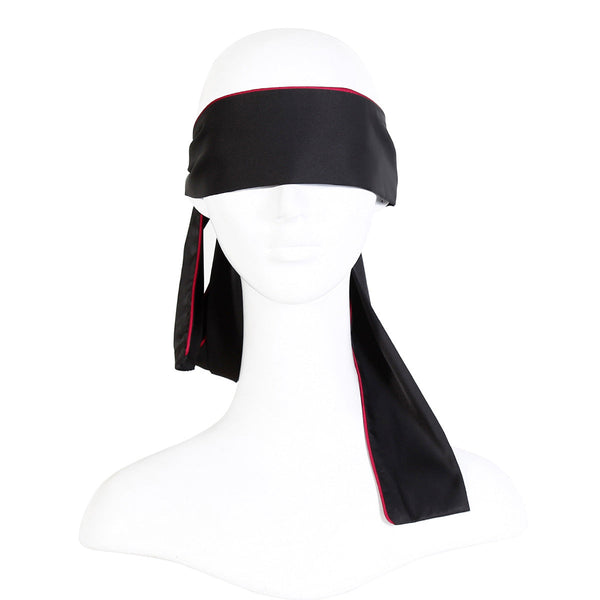 Masque pour les Yeux en Soie avec Cordon pour Jeux de Bondage
