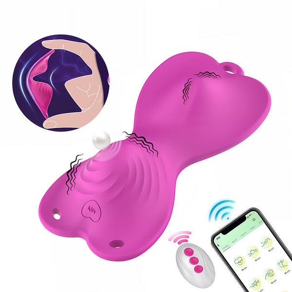 Vibromasseur portable avec contrôle par application et télécommande