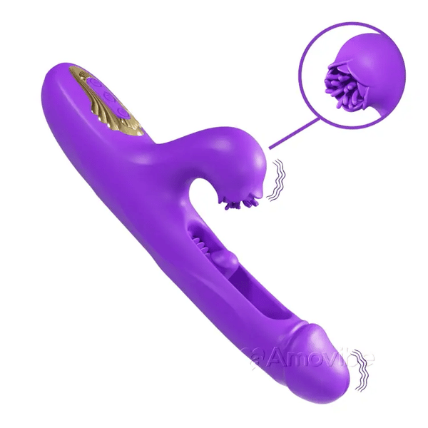 Vibromasseur Push-Pull – Stimulation intense du clitoris et triple plaisir