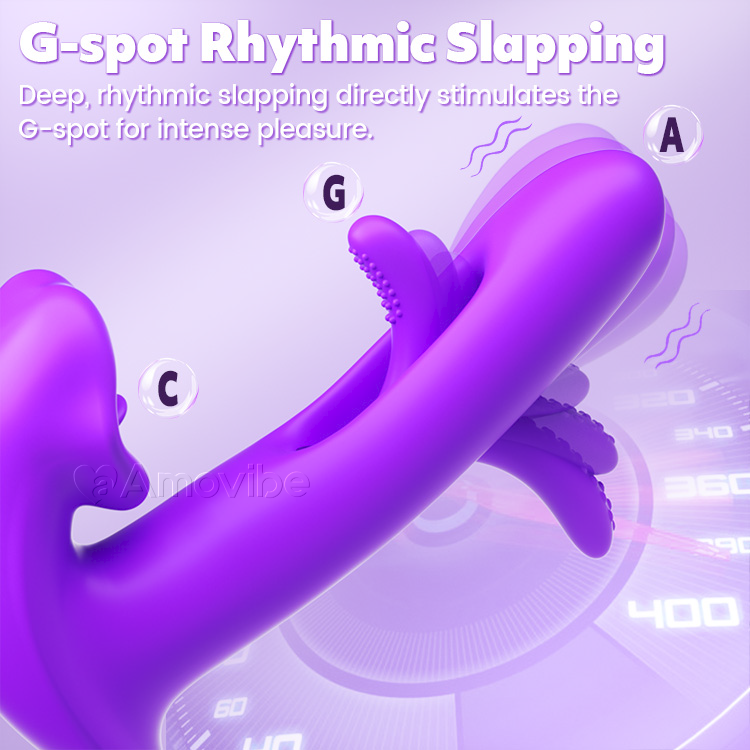 Plaisir ultime du point G avec poussée, léchage et puissance vibrante