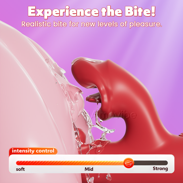 Vibromasseur Baisers & Triple-Tap – Stimulation Clitoridienne & G-Spot