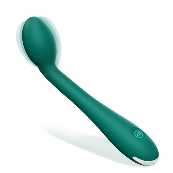 Vibromasseur point G rechargeable avec mode clitoridien