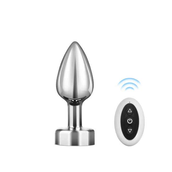 Plug Anal Vibrant en Acier Inoxydable