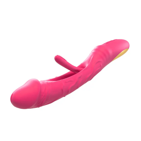 LureLink - Vibromasseur à battement de gode avec fonction clitoridienne